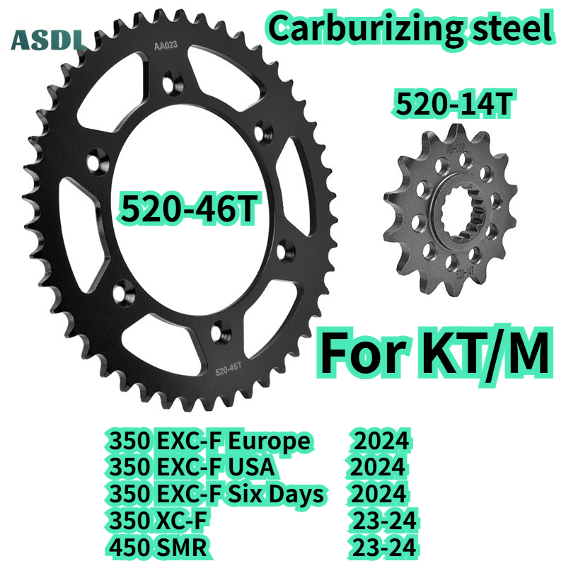 Motorcycle Gear Europe - Zębatka przednia i tylna 520 46T