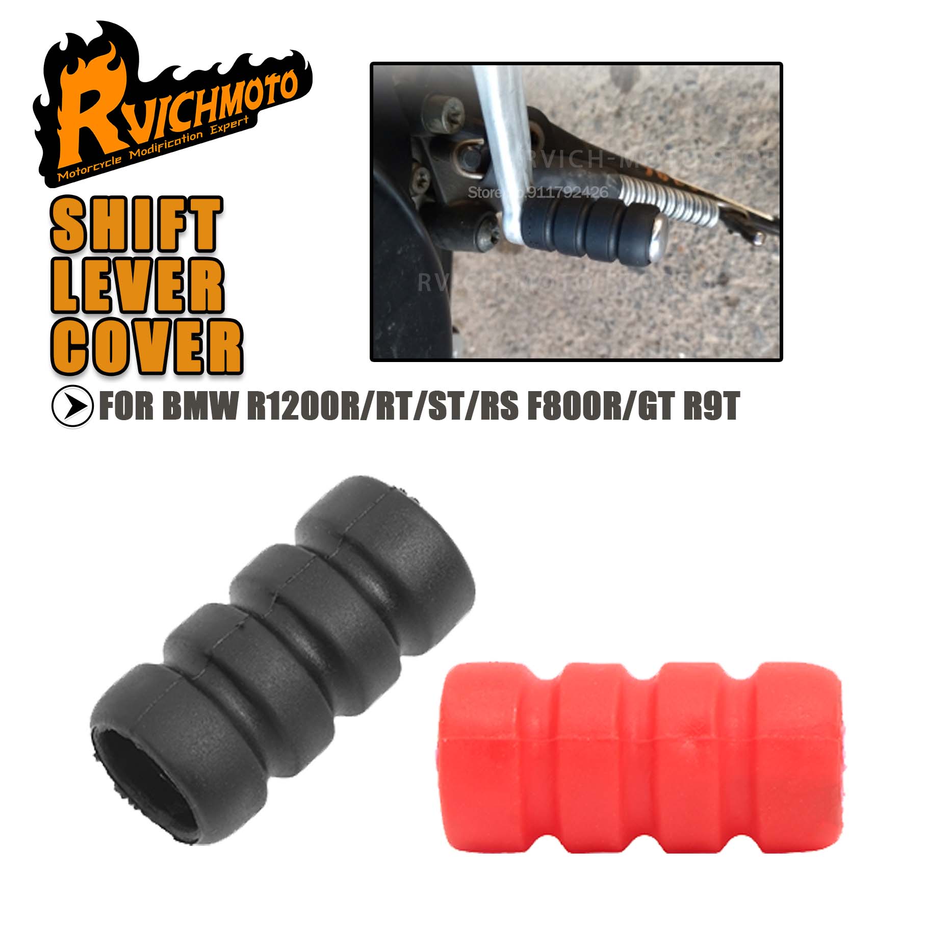 Motorcycle Gear Lever Rubber - Gumowa nakładka na dźwignię zmiany biegów
