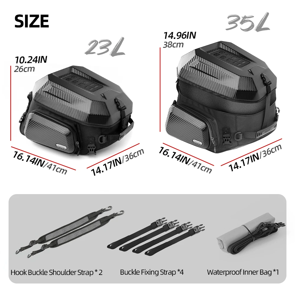 Torba na tylne siedzenie motoc – Motorcycle Gear Warehouse recenzja i cena